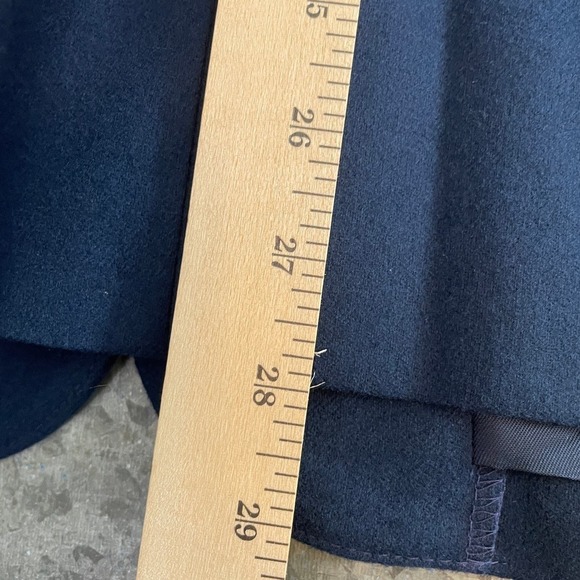 Vintage Pendleton Womens Blazer Jacket Sz 14 Wool Sport Coat USA Navy Blue Gold - Picture 14 of 16